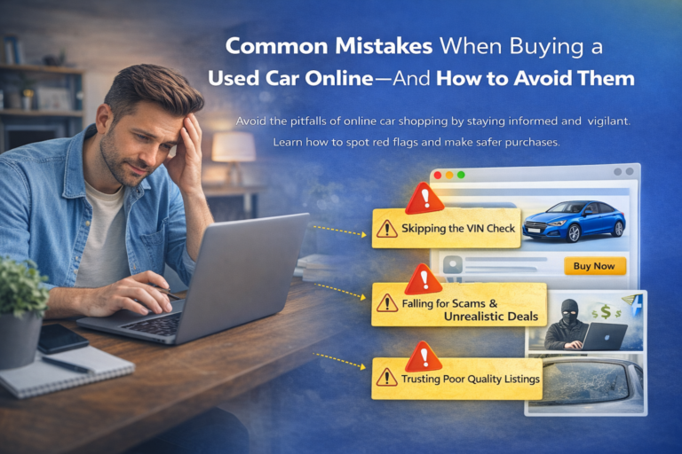 Common Mistakes When Buying a Used Car Online—And How to Avoid Them