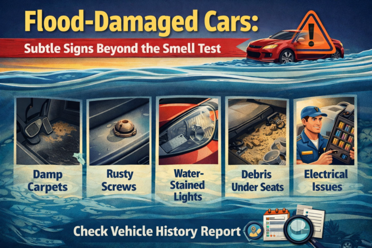 Flood-Damaged Cars: Subtle Signs Beyond the Smell Test