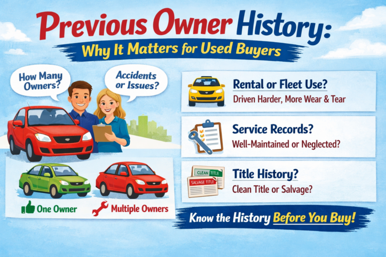 Previous Owner History: Why It Matters for Used Buyers